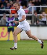 9 July 2016; Tommy Moolick of Kildare celebrates scoring his side's first goal during the GAA Football All-Ireland Senior Championship - Round 2B match between Kildare and Offaly at St Conleth's Park in Newbridge, Kildare.  Photo by Piaras Ó Mídheach/Sportsfile