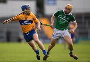 9 July 2016; Podge Collins of Clare in action against Paul Browne of Limerick during the GAA Hurling All-Ireland Senior Championship Round 2 match between Clare and Limerick at Semple Stadium in Thurles, Tipperary. Photo by Stephen McCarthy/Sportsfile