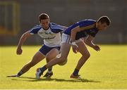 9 July 2016; Barry McKeon of Longford in action against Shane Carey of Monaghan during the GAA Football All-Ireland Senior Championship - Round 2B match between Monaghan and Longford at St Tiernach's Park in Clones, Monaghan. Photo by Sportsfile
