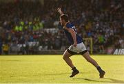 9 July 2016; Robbie Smith of Longford celebrates after scoring his side's second goal during the GAA Football All-Ireland Senior Championship - Round 2B match between Monaghan and Longford at St Tiernach's Park in Clones, Monaghan. Photo by Sportsfile