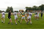 9 July 2016; Kildare and Offaly players involved in a tussle near the end of the GAA Football All-Ireland Senior Championship - Round 2B match between Kildare and Offaly at St Conleth's Park in Newbridge, Kildare. Photo by Piaras Ó Mídheach/Sportsfile