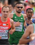 10 July 2016; Sergiu Ciobanu of Ireland in action during the Men's Half-Marathon on day five of the 23rd European Athletics Championships at the Olympic Stadium in Amsterdam, Netherlands. Photo by Brendan Moran/Sportsfile