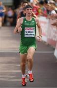 10 July 2016; Kevin Seaward of Ireland in action during the Men's Half-Marathon on day five of the 23rd European Athletics Championships at the Olympic Stadium in Amsterdam, Netherlands. Photo by Brendan Moran/Sportsfile