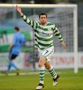 23 August 2010; Stephen Bradley, Shamrock Rovers, celebrates after scoring his side's first goal. Airtricity League Premier Division, Shamrock Rovers v UCD, Tallaght Stadium, Tallaght, Dublin. Picture credit: David Maher / SPORTSFILE