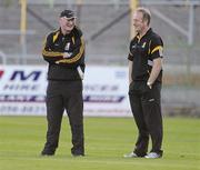 23 August 2010; Kilkenny manager Brian Cody with selector Michael Dempsey during squad training ahead of the GAA Hurling All-Ireland Senior Championship Final 2010. Nowlan Park, Kilkenny. Picture credit: Brendan Moran / SPORTSFILE
