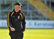 23 August 2010; Kilkenny manager Brian Cody watches his players during squad training ahead of the GAA Hurling All-Ireland Senior Championship Final 2010. Nowlan Park, Kilkenny. Picture credit: Brendan Moran / SPORTSFILE