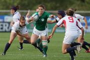 24 August 2010; Jo O'Sullivan, Ireland, in action against USA. 2010 Women's Rugby World Cup - Pool B, Ireland v USA, Surrey Sports Park, Guildford, England. Picture credit: Matt Impey / SPORTSFILE