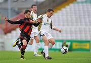 24 August 2010; Brian Gannon, Sporting Fingal A, in action against Gary Burke, Bohemians A. Newstalk Cup Final, Bohemians A v Sporting Fingal A, Dalymount Park, Dublin. Picture credit: Barry Cregg / SPORTSFILE