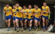 10 July 2016; Roscommon players run out ahead of the Connacht GAA Football Senior Championship Final between Roscommon and Galway at Pearse Stadium in Galway. Photo by Ramsey Cardy/Sportsfile
