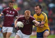 10 July 2016; Declan Kyne of Galway in action against Enda Smith of Roscommon during the Connacht GAA Football Senior Championship Final between Roscommon and Galway at Pearse Stadium in Galway. Photo by Sportsfile