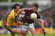 10 July 2016; Paul Conroy of Galway is tackled by David Keenan of Roscommon during the Connacht GAA Football Senior Championship Final between Roscommon and Galway at Pearse Stadium in Galway. Photo by Ramsey Cardy/Sportsfile