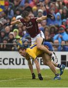 10 July 2016; Conor Devaney of Roscommon and Eoghan Kerin of Galway during the Connacht GAA Football Senior Championship Final between Roscommon and Galway at Pearse Stadium in Galway. Photo by Sportsfile