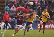 10 July 2016; Eoghan Kerin of Galway in action against Conor Devaney of Roscommon during the Connacht GAA Football Senior Championship Final between Roscommon and Galway at Pearse Stadium in Galway. Photo by Sportsfile