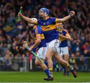 10 July 2016; John McGrath of Tipperary celebrates scoring a goal in the 9th minute of the Munster GAA Hurling Senior Championship Final match between Tipperary and Waterford at the Gaelic Grounds in Limerick.  Photo by Ray McManus/Sportsfile