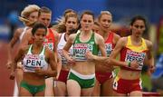 10 July 2016; Ciara Mageean, centre, of Ireland in action during the Women's 1500m Final on day five of the 23rd European Athletics Championships at the Olympic Stadium in Amsterdam, Netherlands. Photo by Brendan Moran/Sportsfile