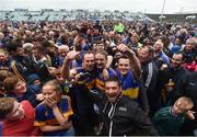 10 July 2016; Noel McGrath of Tipperary is congratulated by supporters following the Munster GAA Hurling Senior Championship Final match between Tipperary and Waterford at the Gaelic Grounds in Limerick.  Photo by Stephen McCarthy/Sportsfile