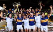 10 July 2016; Tipperary players celebrate following the Munster GAA Hurling Senior Championship Final match between Tipperary and Waterford at the Gaelic Grounds in Limerick.  Photo by Stephen McCarthy/Sportsfile