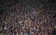 10 July 2016; A section of the 26,508 supporters who attended the game watch from the main stand during the Munster GAA Hurling Senior Championship Final match between Tipperary and Waterford at the Gaelic Grounds in Limerick.  Photo by Ray McManus/Sportsfile