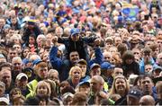 10 July 2016; Tipperary supporters following their victory in the Munster GAA Hurling Senior Championship Final match between Tipperary and Waterford at the Gaelic Grounds in Limerick.  Photo by Stephen McCarthy/Sportsfile