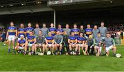 10 July 2016; The Tipperary team before the Munster GAA Hurling Senior Championship Final match between Tipperary and Waterford at the Gaelic Grounds in Limerick. Photo by Eóin Noonan/Sportsfile