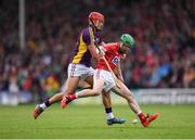 9 July 2016; Daniel Kearney of Cork in action against Lee Chin of Wexford during the GAA Hurling All-Ireland Senior Championship Round 2 match between Cork and Wexford at Semple Stadium in Thurles, Tipperary. Photo by Stephen McCarthy/Sportsfile