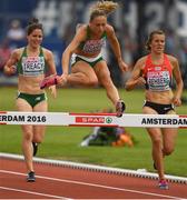10 July 2016; Kerry O'Flaherty of Ireland in action during the Women's 3000m Steeplechase Final on day five of the 23rd European Athletics Championships at the Olympic Stadium in Amsterdam, Netherlands. Photo by Brendan Moran/Sportsfile