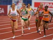 10 July 2016; Ciara Mageean of Ireland on her way to winning a bronze medal during the Women's 1500m Final on day five of the 23rd European Athletics Championships at the Olympic Stadium in Amsterdam, Netherlands. Photo by Brendan Moran/Sportsfile