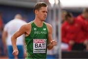 10 July 2016; Kevin Batt of Ireland in action during the Men's 5000m Final on day five of the 23rd European Athletics Championships at the Olympic Stadium in Amsterdam, Netherlands. Photo by Brendan Moran/Sportsfile