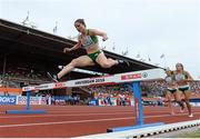 10 July 2016; Sara Treacy of Ireland in action during the Women's 3000m Steeplechase Final on day five of the 23rd European Athletics Championships at the Olympic Stadium in Amsterdam, Netherlands. Photo by Brendan Moran/Sportsfile