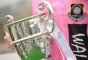 26 February 2010; A general view of the Wexford Youths jersey and Airtricity First Division trophy at the launch of 2010 Airtricity League. D4 Berkely Hotel, Ballsbridge, Dublin. Picture credit: Stephen McCarthy / SPORTSFILE