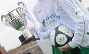 26 February 2010; A general view of the Airtricity First Division cup at the launch of 2010 Airtricity League. D4 Berkely Hotel, Ballsbridge, Dublin. Picture credit: Stephen McCarthy / SPORTSFILE