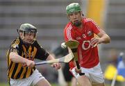 28 August 2010; Brian Corry, Cork, in action against Mark Phelan, Kilkenny. GAA Hurling All-Ireland Intermediate Championship Final, Cork v Kilkenny, Semple Stadium, Thurles, Co. Tipperary. Picture credit: Diarmuid Greene / SPORTSFILE