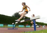 10 July 2016; Alannah Neff, from Leevale A.C. Co. Cork, who came second in the girls under-17 2000m steeplechase during the GloHealth National Juvenile Track & Field Championships Day 1 Tullamore Harriers Stadium, Tullamore. Photo by Matt Browne/SPORTSFILE