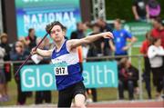 10 July 2016; Dylan Kearns, from Finn Valley A.C. Co. Donegal, who came second in the boys under-18 Javelin during the GloHealth National Juvenile Track & Field Championships Day 1 at Tullamore Harriers Stadium in Tullamore, Co. Offaly.  Photo by Matt Browne/Sportsfile