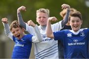 13 July 2016; Harry Armstrong, Mark Foley and Nathan Harte, during the Bank of Ireland Leinster Rugby Summer Camp - Greystones RFC at Greystones RFC in Greystones, Co Wicklow. Photo by Matt Browne/Sportsfile