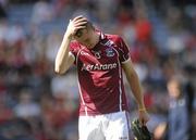 29 August 2010; A disappointed Peadar O'Griofa, Galway, at the end of the game. ESB GAA Football All-Ireland Minor Championship Semi-Final, Galway v Cork, Croke Park, Dublin. Picture credit: David Maher / SPORTSFILE
