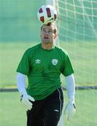 30 August 2010; Shay Given, Republic of Ireland, during squad training ahead of their EURO 2012 Championship Group B Qualifier against Armenia on Friday. Republic of Ireland squad training, Gannon Park, Malahide, Dublin. Picture credit: David Maher / SPORTSFILE