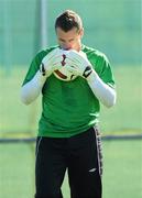 30 August 2010; Shay Given, Republic of Ireland, during squad training ahead of their EURO 2012 Championship Group B Qualifier against Armenia on Friday. Republic of Ireland squad training, Gannon Park, Malahide, Dublin. Picture credit: David Maher / SPORTSFILE