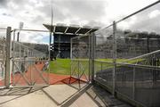 29 August 2010; A general view of the newly erected fence at Hill 16 ahead of the game. GAA Football All-Ireland Senior Championship Semi-Final, Kildare v Down, Croke Park, Dublin. Picture credit: Stephen McCarthy / SPORTSFILE