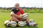 31 August 2010; Rory Best, Ulster, at a press conference ahead of their Celtic League match against Ospreys on Friday. Newforge Country Club, Belfast, Co. Antrim. Picture credit: Oliver McVeigh / SPORTSFILE