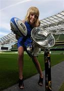 31 August 2010; Rugby presenter Maire Treasa Ni Dhubhghaill at the Launch of TG4 Autumn Schedule 2010. The Aviva Stadium, Lansdowne Road, Dublin. Photo by Sportsfile