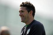 31 August 2010; Robbie Keane, Republic of Ireland, during squad training ahead of their EURO 2012 Championship Group B Qualifier against Armenia on Friday. Republic of Ireland squad training, Gannon Park, Malahide, Dublin. Picture credit: David Maher / SPORTSFILE