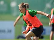 31 August 2010; Kevin Doyle, Republic of Ireland, in action during squad training ahead of their EURO 2012 Championship Group B Qualifier against Armenia on Friday. Republic of Ireland squad training, Gannon Park, Malahide, Dublin. Picture credit: David Maher / SPORTSFILE