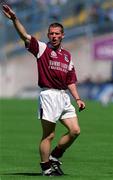 29 July 2001; Sean Og De Paor of Galway during the Guinness All-Ireland Senior hurling Championship Quarter-Final match between Galway and Derry at Croke Park in Dublin. Photo by Damien Eagers/Sportsfile