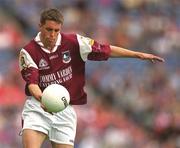 22 July 2001; Matthew Clancy of Galway during the Bank of Ireland All-Ireland Senior Football Championship Qualifier, round 4, match between Galway and Cork at Croke Park in Dublin. Photo by Ray McManus/Sportsfile