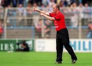22 July 2001; Cork manager Larry Tompkins during the Bank of Ireland All-Ireland Senior Football Championship Qualifier, round 4, match between Galway and Cork at Croke Park in Dublin. Photo by Ray McManus/Sportsfile