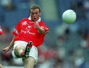 22 July 2001; Michael O'Donovan of Cork during the Bank of Ireland All-Ireland Senior Football Championship Qualifier, round 4, match between Galway and Cork at Croke Park in Dublin. Photo by Ray McManus/Sportsfile
