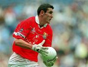 22 July 2001; Graham Canty of Cork during the Bank of Ireland All-Ireland Senior Football Championship Qualifier, round 4, match between Galway and Cork at Croke Park in Dublin. Photo by Ray McManus/Sportsfile