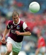 22 July 2001; Richie Fahy of Galway during the Bank of Ireland All-Ireland Senior Football Championship Qualifier, round 4, match between Galway and Cork at Croke Park in Dublin. Photo by Brendan Moran/Sportsfile