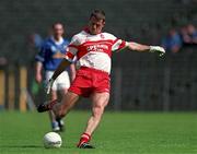 22 July 2001; Anthony Tohill of Derry during the Bank of Ireland All-Ireland Senior Football Championship Qualifier, round 4, match between Derry and Cavan at St. Tiernach's Park in Clones, Monaghan. Photo by Damien Eagers/Sportsfile